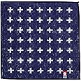 ニシオ 今治タオル ミニタオルハンカチ ネイビー 約20x20cm レディース