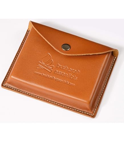 ブッシュボックスXLチタン レザーポーチ & マルチファンクションケース セット Amazon | ブッシュボックス Bushcraft Essentials/ブッシュクラフト