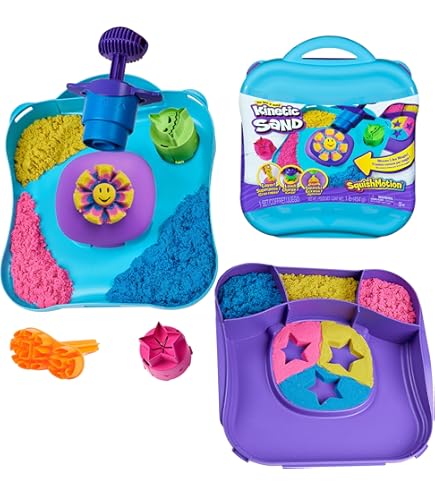 【新品】Kinetic Sand キネティックサンド 6個入り Amazon.co.jp: キネティックサンド、サンディファクトリーセット、4.4