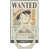 Amazon Onepiece ワンピース プリント スマホリング 麦わらの一味 Op 080 Wn Lc ホワイトナッツ ホールドリング