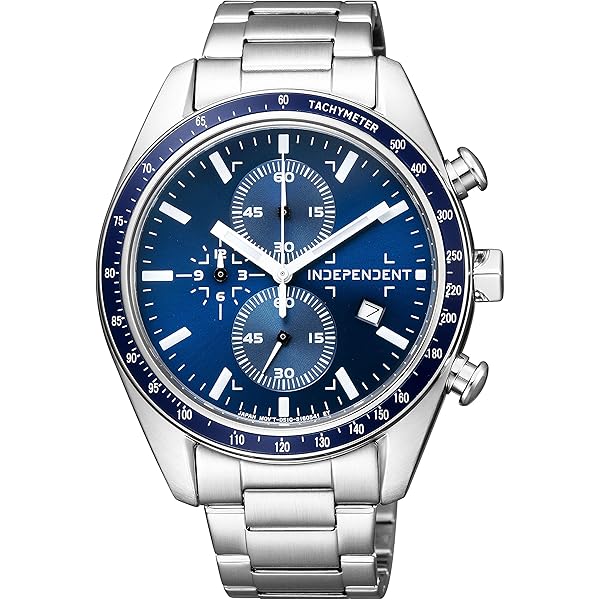 CITIZEN クロノグラフ 時計 青 CITIZEN シチズン 海外モデル 逆輸入 エコドライブ クロノグラフ
