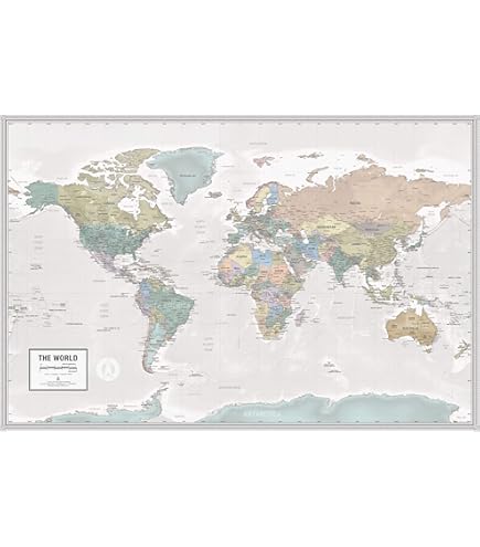 Amazon.co.jp: Japanese Map of the Old World – Sekai Bankoku