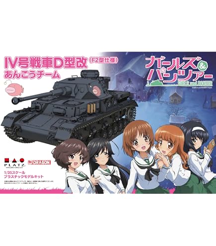 Amazon | プラッツ ガールズ&パンツァーシリーズ IV号戦車D型改 (F2型