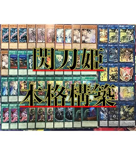 Amazon.co.jp: 閃刀姫 せんとうき 構築済みデッキ メイン40枚 EX15枚 