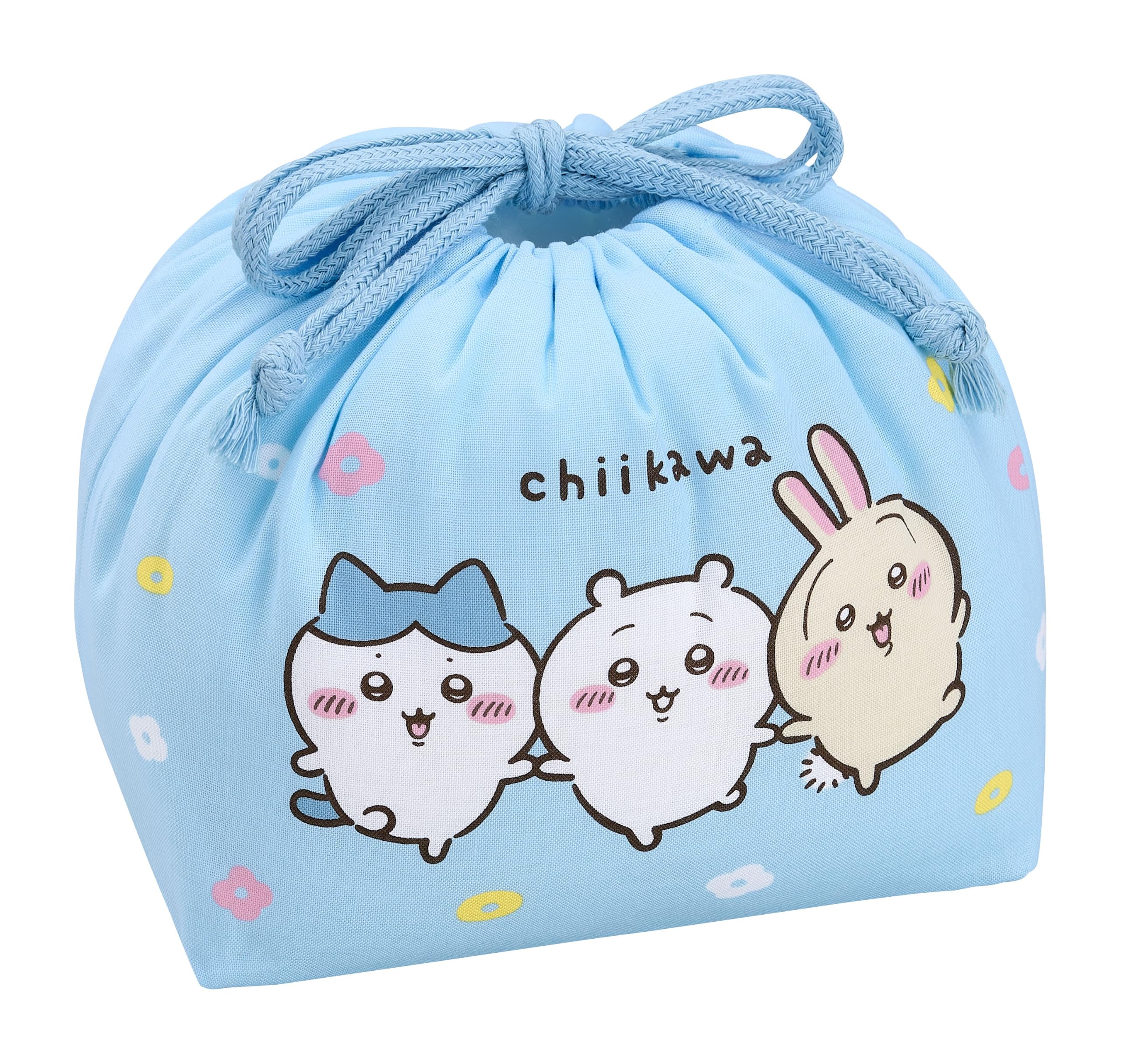 OSK お弁当 巾着袋 弁当箱用 巾着 弁当袋 アニメちいかわ CKW26 KB-1 | 巾着弁当袋 日本製