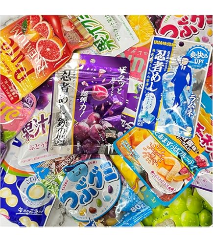 Amazon | 【10個セット】 人気 グミ ランダム 10個セット 詰め合わせ
