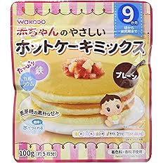 Amazon 赤ちゃんのやさしいホットケーキミックス プレーン 4個 和光堂 食品 飲料 お酒 通販