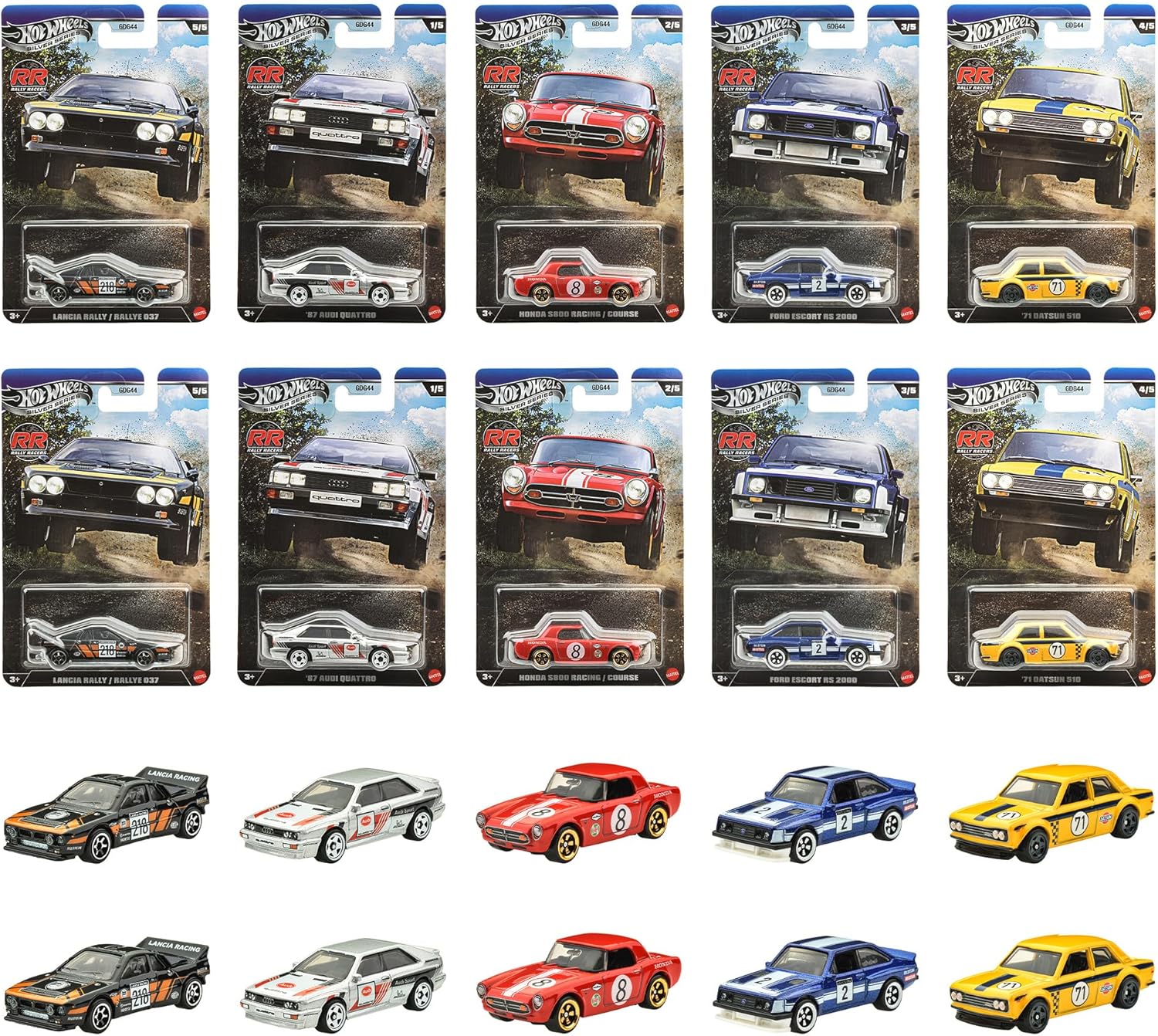 ホットウィール「テーマオートモーティブ アソート ラリー・レーサーズ