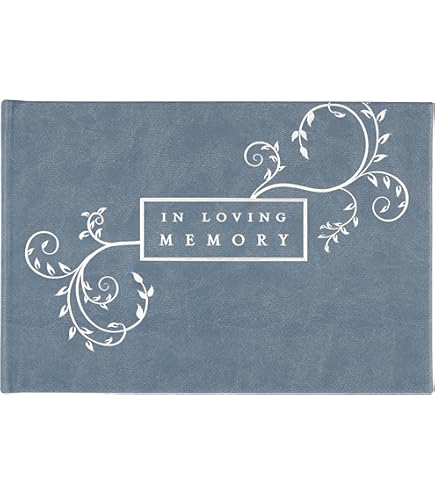 thumbnail image 2 of Funeral For Memorial Service Tiankool - In Loving Memory For Funeral Sign In - Celebration Of Life For Funeral Guest Registry-134 Pages,10" X 7", Hardcover,Brown Guest Book 2 of 11