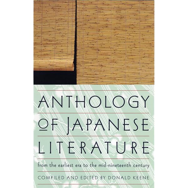 Amazon | Traditional Japanese Literature: An Anthology, Beginnings