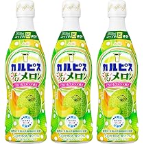 Amazon.co.jp: アサヒ飲料 カルピス 完熟白桃 470ml×3本 [希釈用
