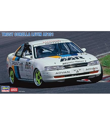 Amazon | ハセガワ 1/24 トムス カローラ レビン AE101 1993 JTC