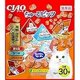 チャオ (CIAO) ちゅ~るビッツ 海鮮・ささみバラエティ 12g×30袋