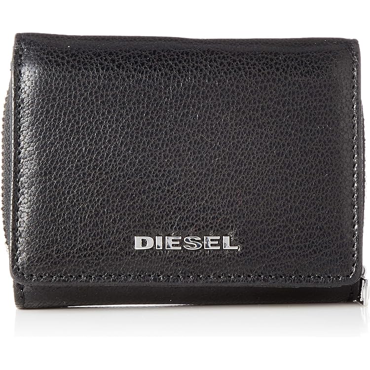Amazon.co.jp: [DIESEL] [ディーゼル] 3つ折カード財布 ブラック