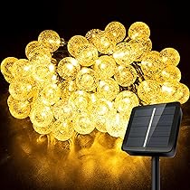 Amazon.co.jp: AGOTD ソーラー LED ストリングライト 60電球11M