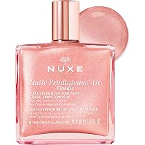 NUXE プロディデュース フローラル50mlラメ入りオイル Amazon.co.jp: Nuxe(ニュクス) プロディジュー フローラル ゴールド