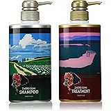 サニープレイス ザクロ精炭酸 シャンプー ・ トリートメント 500ml ボトル セット