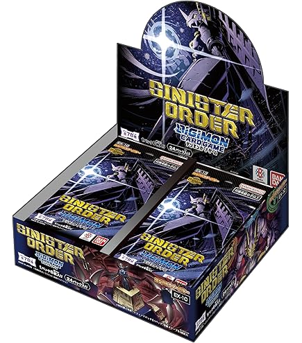 BANDAI Digimon Card Game Booster Pack CYBER EDEN BT-22 (Box) 24 Pack : Amazon.sg: Toys BANDAI Digimon Card Game Booster Pack CYBER EDEN BT-22 (Box) 24 Pack : Amazon.sg: Toys