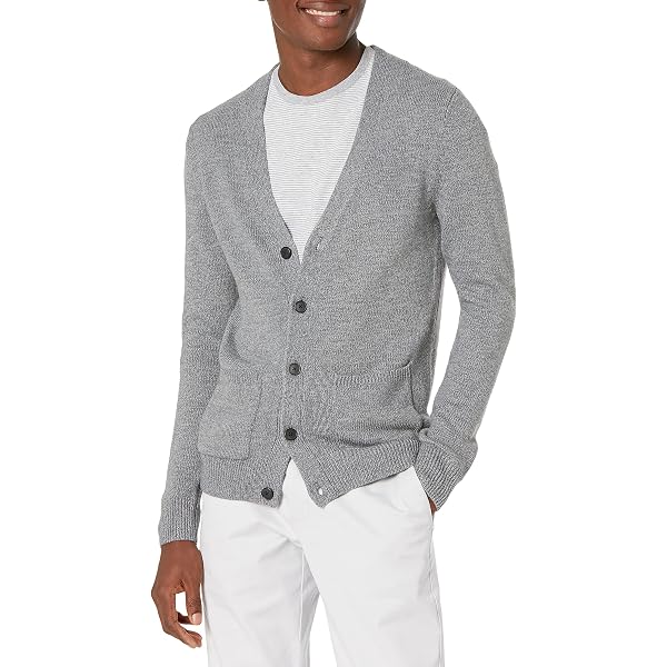 Goodthreads Men's Supersoft Marled Cardigan Sweater, Grey Heather, XX-Large  Tall : Amazon.com.au: Clothing, Shoes u0026 Accessories