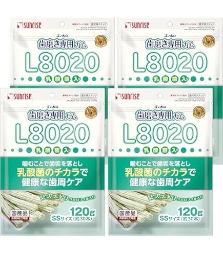 Amazon.co.jp: ゴン太の歯磨き専用ガム フッ素プラス カット