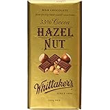 Whittaker 33% Cocoa Hazelnut Chocolate Block, 200 g