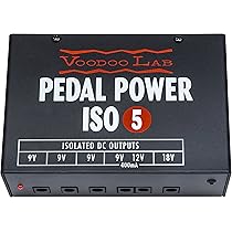 ギター Voodoo Lab Pedal Power ISO5 Voodoo Lab Pedal Power ISO-5 5-output Guitar Pedal Power