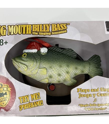 Amazon.co.jp: Big Mouth Billy Bass the Motion Activated Singing