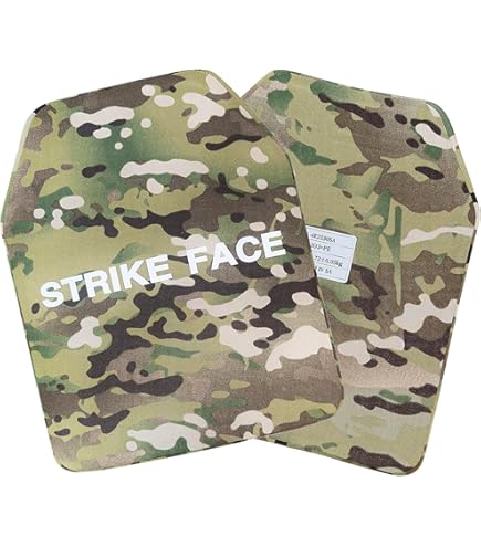 Amazon.co.jp: NIJ IIIA/IV 10*12 インチ戦術 NIJ レベル IIIA PE 防弾