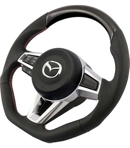 Mazda ステアリング・ハンドル本体 黒 Amazon | マツダ ステアリングカバー ハンドルカバー CX-3 CX-4