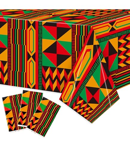 100 Pcs Juneteenth Party Cellophane Treat Bags Red Jamaica