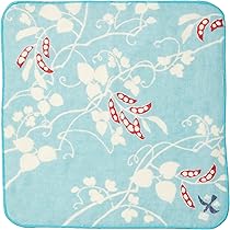 Amazon.co.jp: 竹久夢二 ガーゼタオル ハンカチ まめ ミズイロ