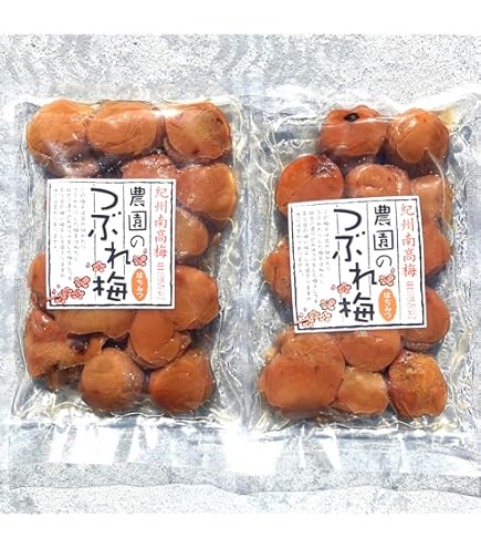 【訳あり】はちみつ梅干し1kg×4個　（+はちみつ梅干し）紀州南高梅 Amazon | 天然生活 紀州はちみつ南高梅干し (1kg) 訳あり 大容量 高級