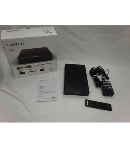 Amazon | SONY TV録画用 据え置き型外付けHDD(2TB)ブラック