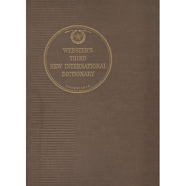 Amazon | Webster's Third New International Dictionary: Since 1847