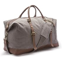 Sweetbriar Vintage Canvas Duffle Bag 
