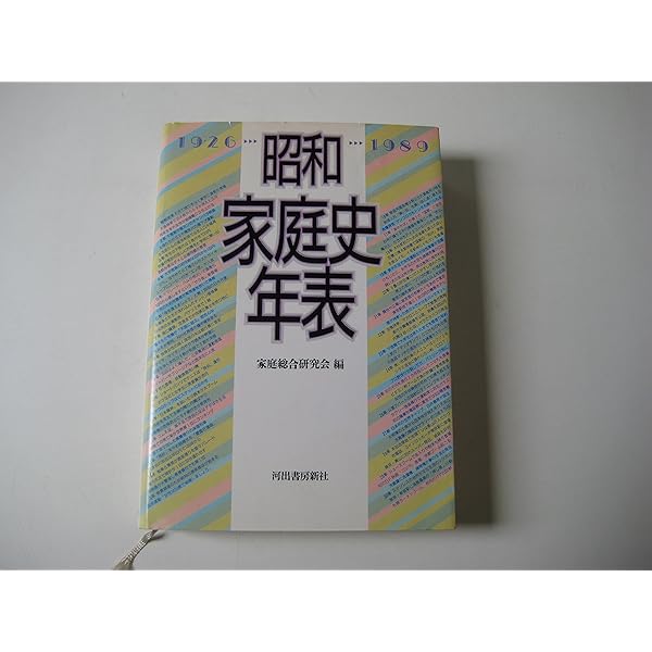 昭和・平成家庭史年表 増補新装版: 1926-2000 | 下川 耿史, 家庭総合