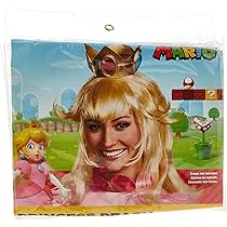 【新品】ピーチ姫 カットセット済みコスプレウィッグ コスプレ 仮装 ピーチ姫 ウィッグ 大人用 【 コスプレ 衣装