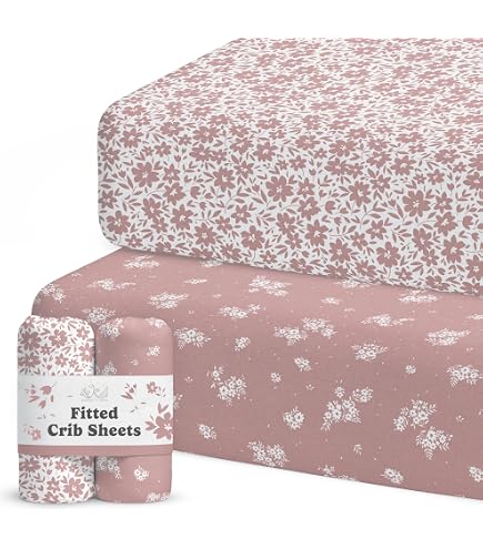 Epaihaiy Baby Crib Sheets For Boys Girls Cute Elephant Crib Sheet Breathable Microfiber Fitted Crib Sheet For Standard Crib And Toddler Mattress,52 X 28 Inches
