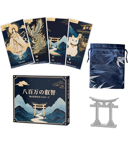 Amazon.co.jp: 日本の神様カード オラクルカード 日本語解説書付き 八