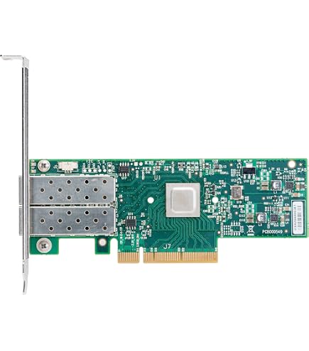 Amazon | 25GbE NICネットワークカード Mellanox ConnectX-4、デュアル