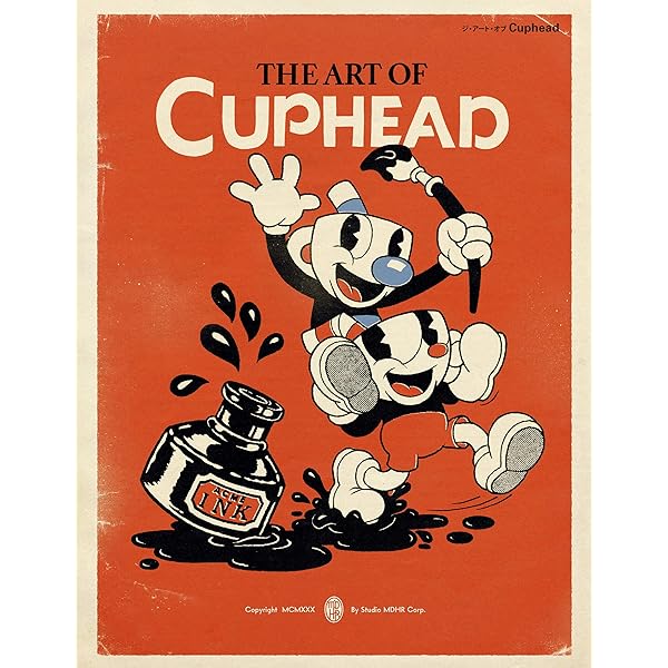 海外限定／レア】CUPHEAD アートブック セル画 シグネチャー