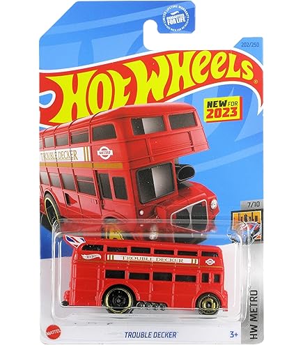 未開封　Hot Wheels Double Deck Bus バス ダイキャスト 未開封 Hot Wheels Double Deck Bus バス ダイキャスト - メルカリ