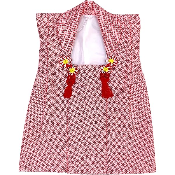 七五三 着物 3歳 女の子 被布コートセット 鹿の子絞り風 被布着フル