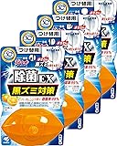 【まとめ買い】液体ブルーレットおくだけ除菌EX トイレタンク芳香洗浄剤 詰め替え用 スーパーオレンジの香り 70ml×4個
