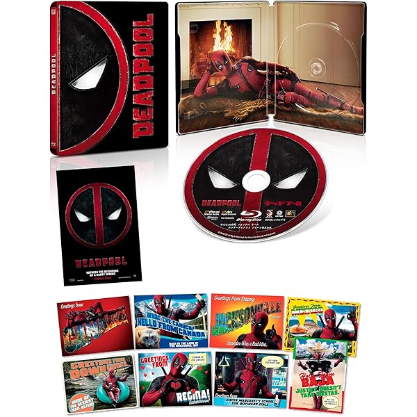 【新品未開封】デッドプール2 スチールブック　3D FS　ダブルレンチキュラー 新品未開封】デッドプール2 スチールブック 3D FS ダブル