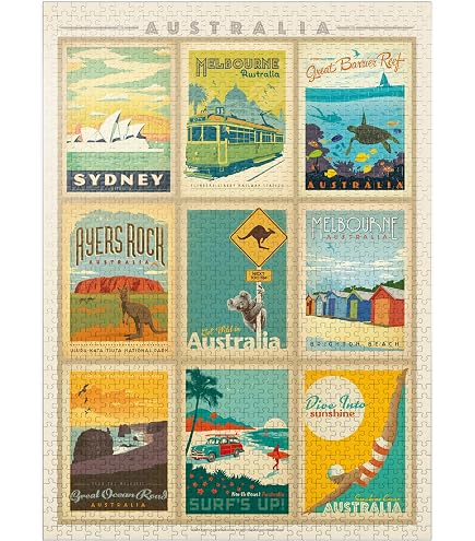 Puzzle Eurographics Puzzle - Globetrotter France, 1000 pièces