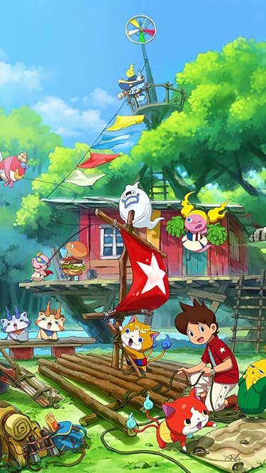 2020年冬アニメ - 『妖怪ウォッチ3』ジバニャン,ケータ,トムニャン,KKブラザーズ,あしたガール,ウィスパー,ピントコーン