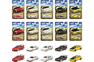 ホットウィール(Hot Wheels) ワイルド・スピード テーマ アソート - レースオフ 乗り物おもちゃ ミニカー 10台入り BOX販売 3歳から マルチ HNR88-986P