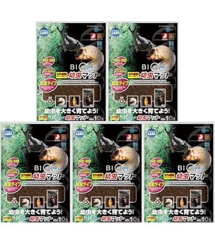 カブトムシ幼虫を低価格で大きくできる!ハイコスパ完熟発酵マット【100リットル】 Amazon | 【販売 むしや本舗】超高カロリー! 廃菌床 完熟