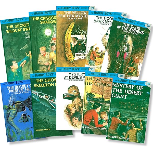 Hardy Boys Books 1-10 The Hardy Boys Mystery Collection Box Set